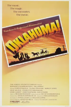 Poster to the movie "Oklahoma!" #358359