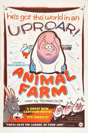 Poster to the movie "Animal Farm" #145521