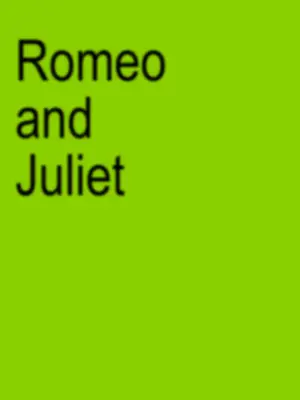 Poster to the movie "Romeo and Juliet" #863031