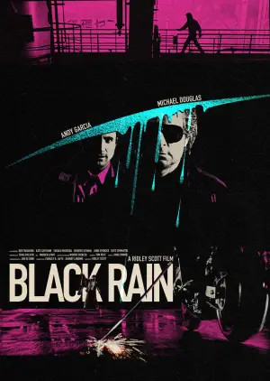Poster to the movie "Black Rain" #720159