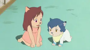 Backdrop to the movie "Wolf Children" #636507