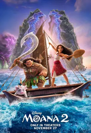 Poster to the movie "Moana 2" #547392