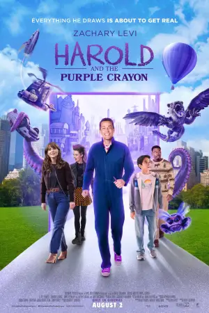Poster to the movie "Harold and the Purple Crayon" #653490