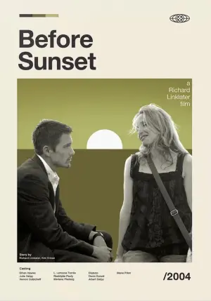 Poster to the movie "Before Sunset" #330154