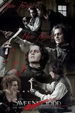 Poster to the movie "Sweeney Todd: The Demon Barber of Fleet Street" #660739