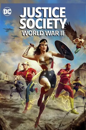 Poster to the movie "Justice Society: World War II" #139813