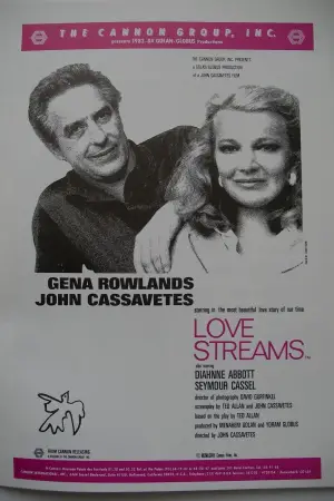 Poster to the movie "Love Streams" #742370