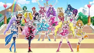 Backdrop to the movie "Pretty Cure All Stars DX2: The Light of Hope - Protect the Rainbow Jewel!" #735462