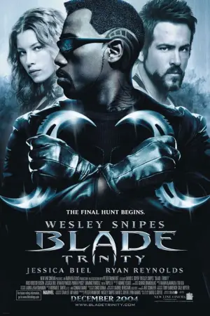 Poster to the movie "Blade: Trinity" #673662
