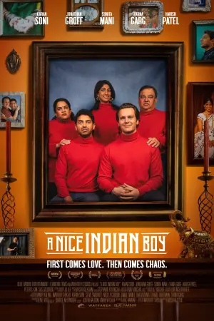 Poster to the movie "A Nice Indian Boy" #569868