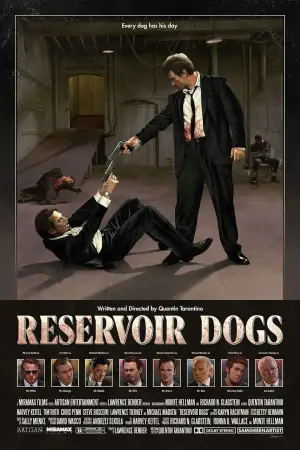 Poster to the movie "Reservoir Dogs" #602745