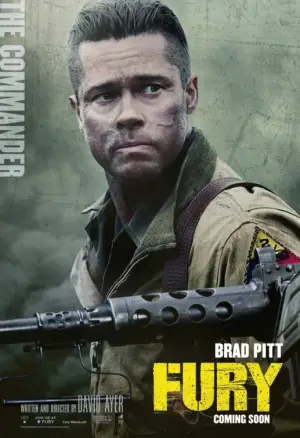 Poster to the movie "Fury" #560112