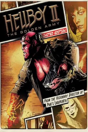Poster to the movie "Hellboy II: The Golden Army" #650766