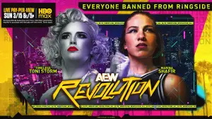 Backdrop to the movie "AEW Revolution" #768882
