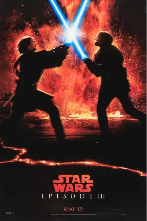 Poster to the movie "Star Wars: Episode III - Revenge of the Sith" #833947