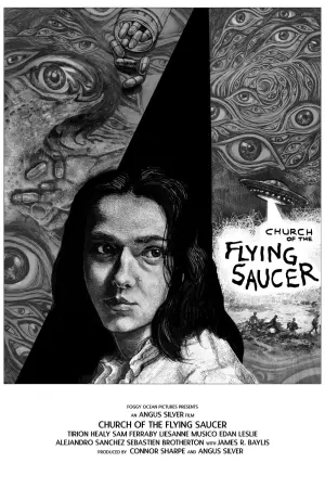 Movie poster "Church of the Flying Saucer"
