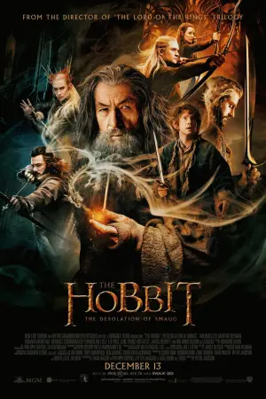 Poster to the movie "The Hobbit: The Desolation of Smaug" #584572