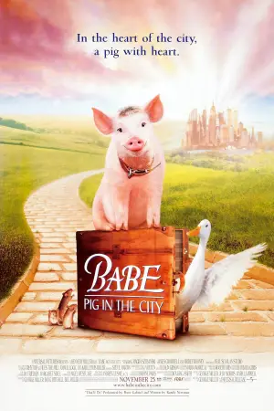 Poster to the movie "Babe: Pig in the City" #937411