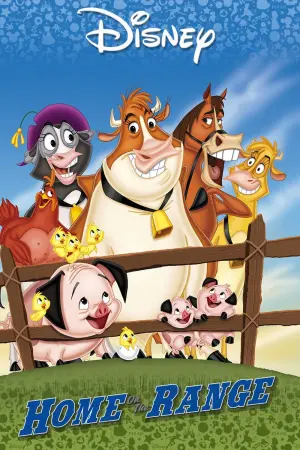 Poster to the movie "Home on the Range" #55328