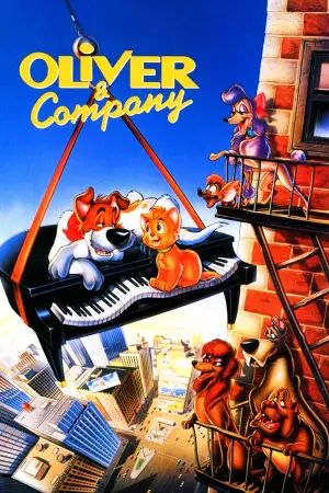 Poster to the movie "Oliver & Company" #701438