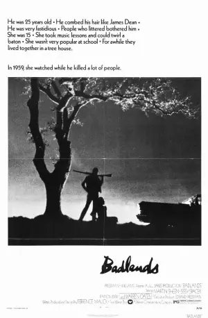 Poster to the movie "Badlands" #668005