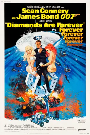 Poster to the movie "Diamonds Are Forever" #683771