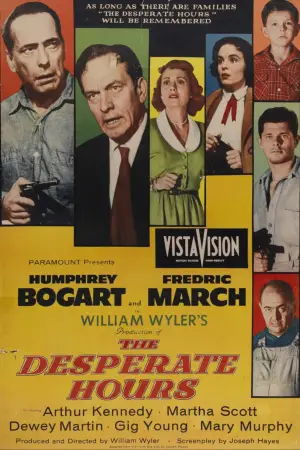 Poster to the movie "The Desperate Hours" #719526