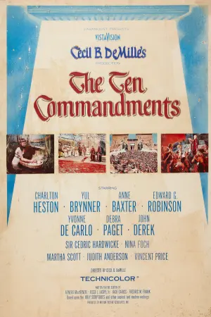 Poster to the movie "The Ten Commandments" #38957