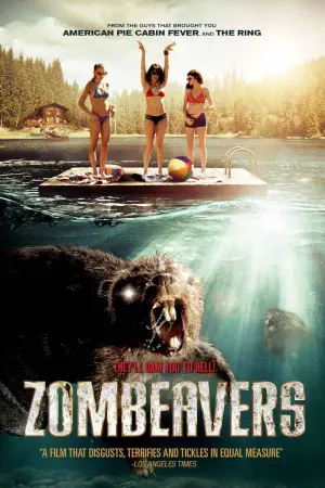 Poster to the movie "Zombeavers" #140198