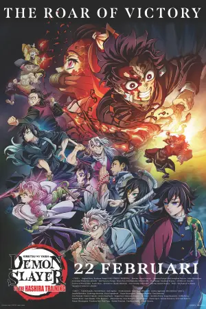 Poster to the movie "Demon Slayer: Kimetsu no Yaiba -To the Hashira Training-" #755411