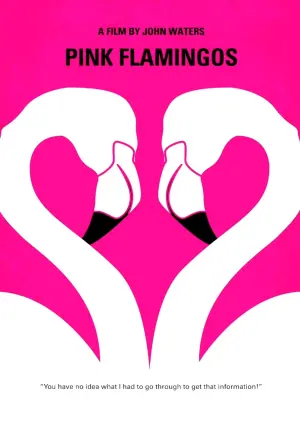 Poster to the movie "Pink Flamingos" #296592