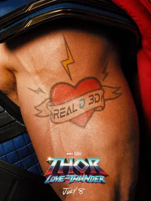 Poster to the movie "Thor: Love and Thunder" #6125