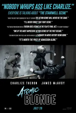 Poster to the movie "Atomic Blonde" #717013