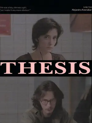 Poster to the movie "Thesis" #900279