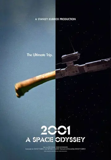 Poster to the movie "2001: A Space Odyssey" #565558