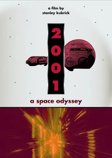Poster to the movie "2001: A Space Odyssey" #833109