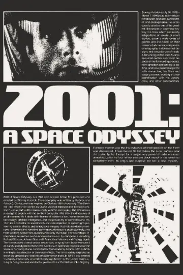 Poster to the movie "2001: A Space Odyssey" #959919
