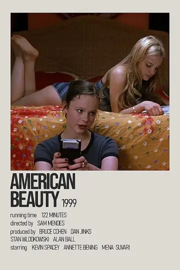 Poster to the movie "American Beauty" #1215910