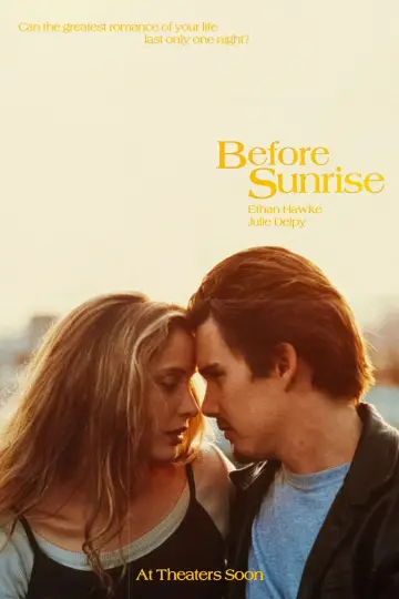 Poster to the movie "Before Sunrise" #180937