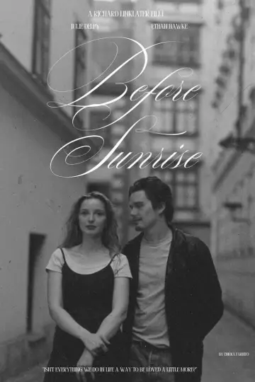Poster to the movie "Before Sunrise" #1841293