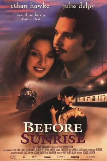 Poster to the movie "Before Sunrise" #615619