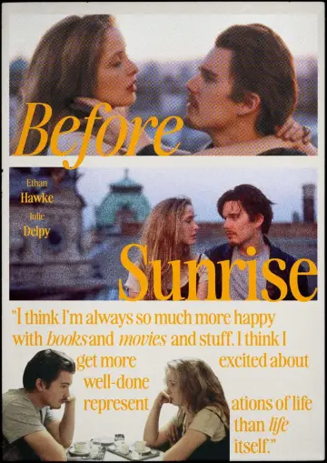 Poster to the movie "Before Sunrise" #954363