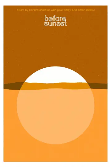 Poster to the movie "Before Sunset" #185858