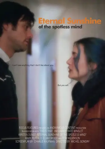 Poster to the movie "Eternal Sunshine of the Spotless Mind" #1797934