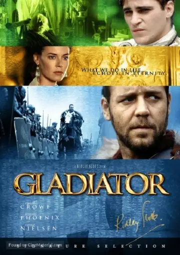 Poster to the movie "Gladiator" #175779