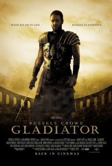 Poster to the movie "Gladiator" #553137