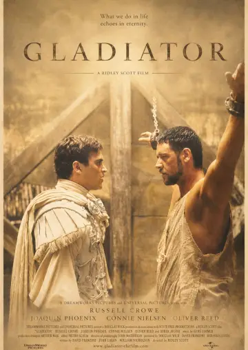 Poster to the movie "Gladiator" #834866
