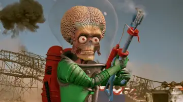 Backdrop to the movie "Mars Attacks!" #1207321
