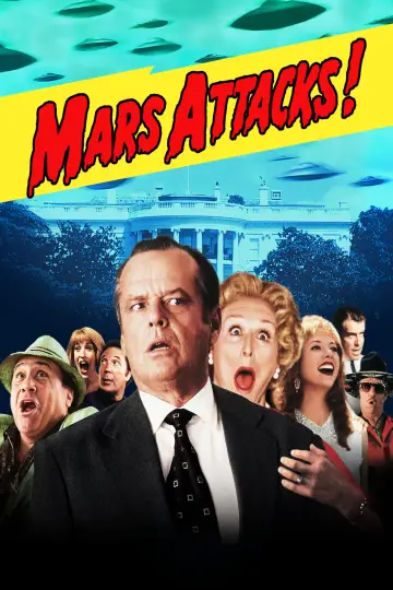 Poster to the movie "Mars Attacks!" #1643668