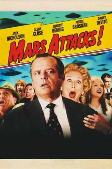Poster to the movie "Mars Attacks!" #1643669